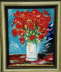 Mohnblumen in Vase
